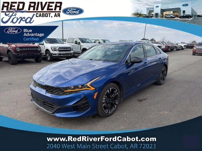 2023 Sapphire Blue Kia K5 GT-Line FWD Sedan