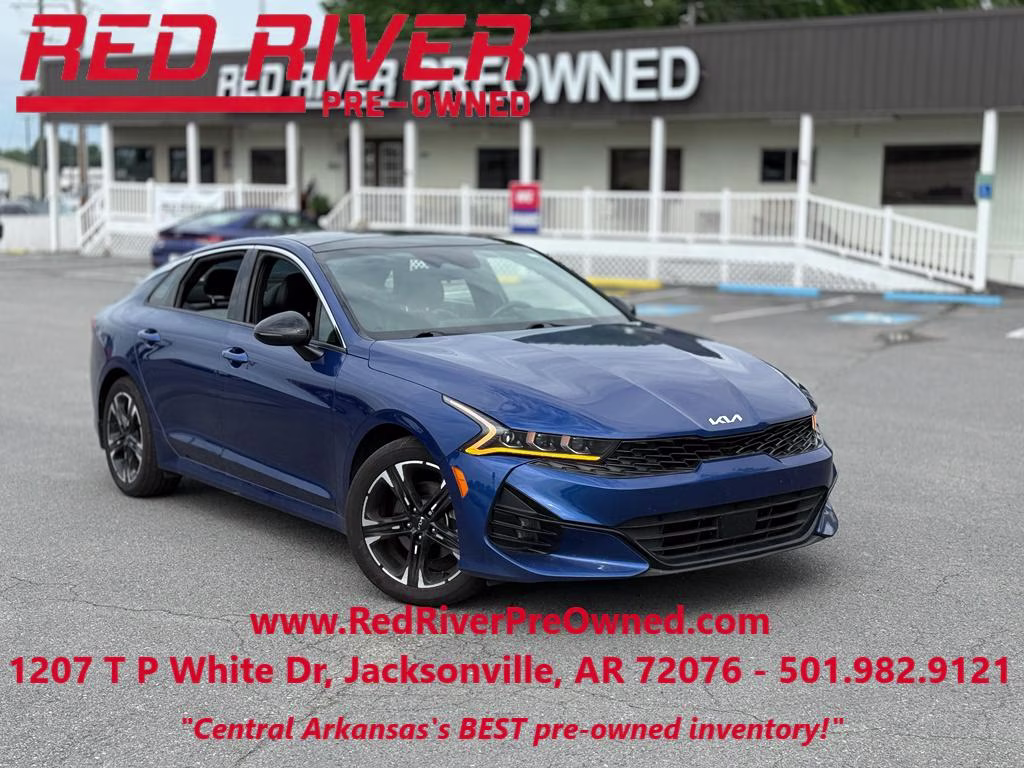 2023 Sapphire Blue Kia K5 GT-Line FWD Sedan