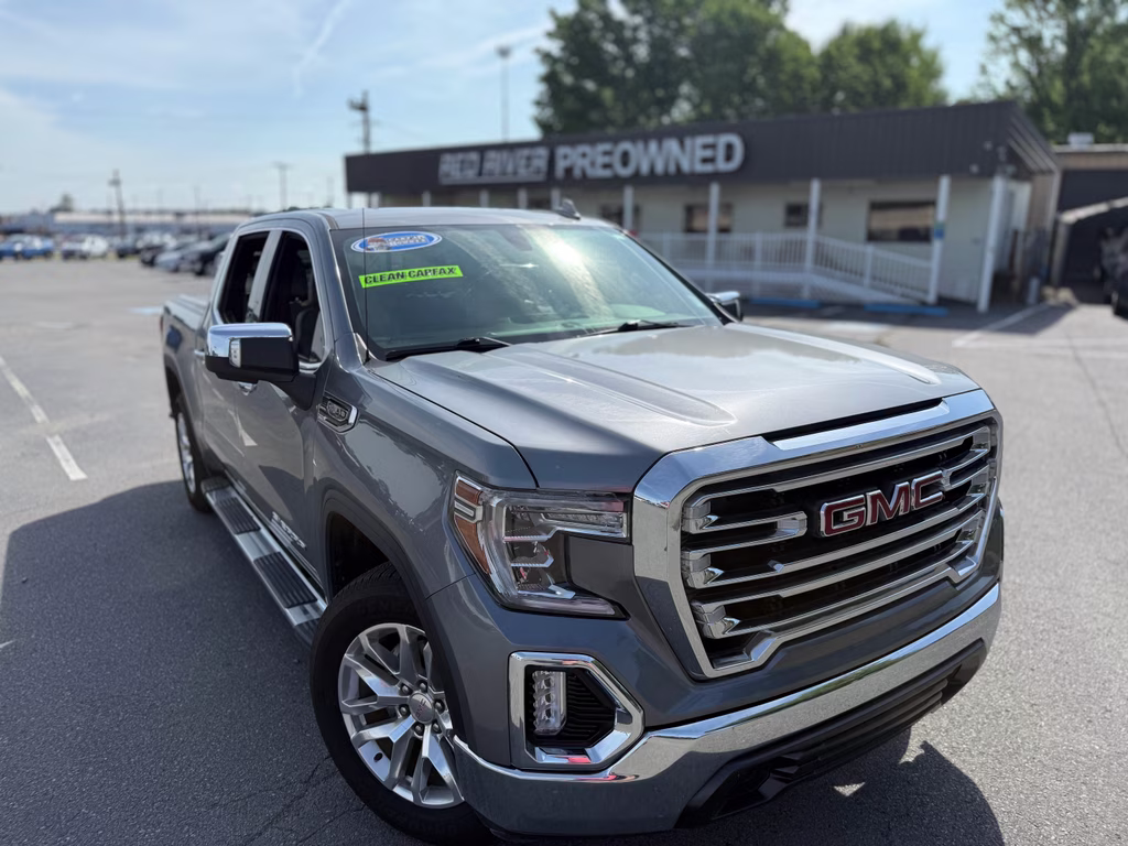 2020 Satin Steel Metallic GMC Sierra SLT RWD Truck