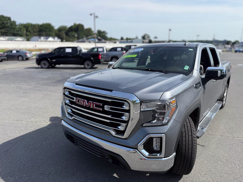2020 Satin Steel Metallic GMC Sierra SLT RWD Truck