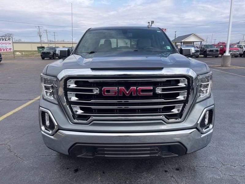 2020 Satin Steel Metallic GMC Sierra SLT RWD Truck