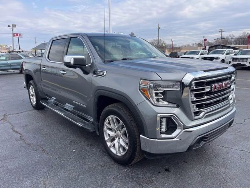 2020 Satin Steel Metallic GMC Sierra SLT RWD Truck