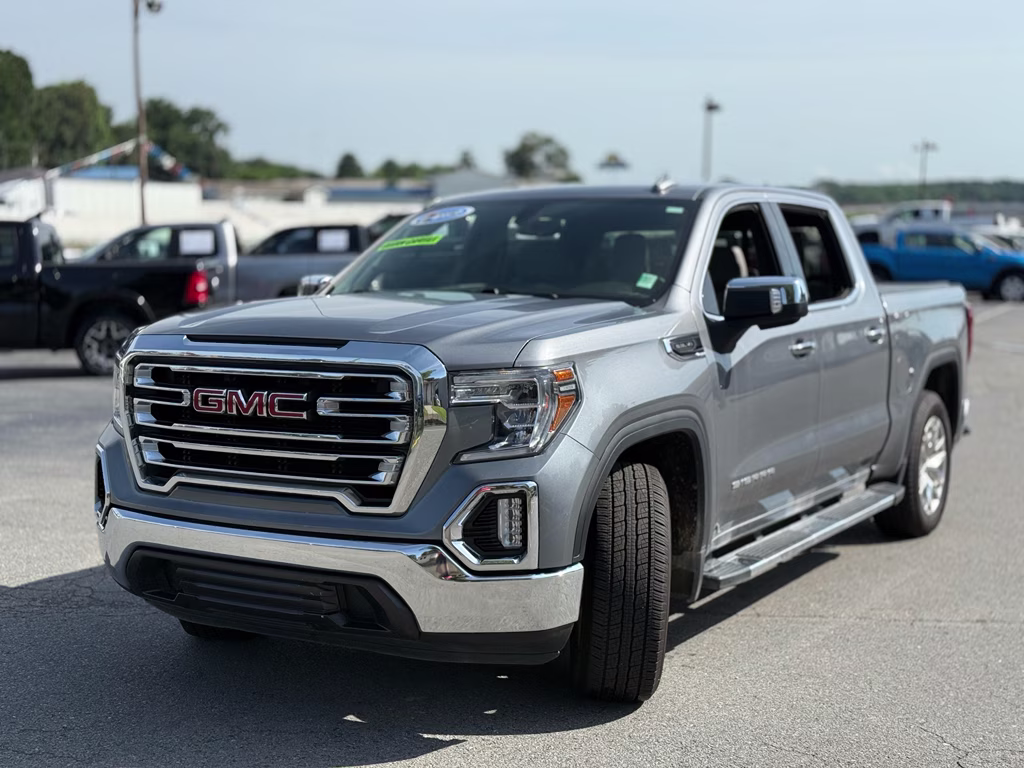 2020 Satin Steel Metallic GMC Sierra SLT RWD Truck