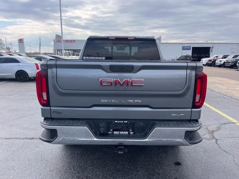 2020 Satin Steel Metallic GMC Sierra SLT RWD Truck