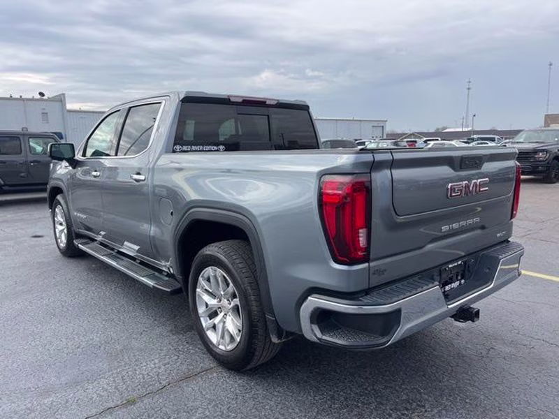 2020 Satin Steel Metallic GMC Sierra SLT RWD Truck