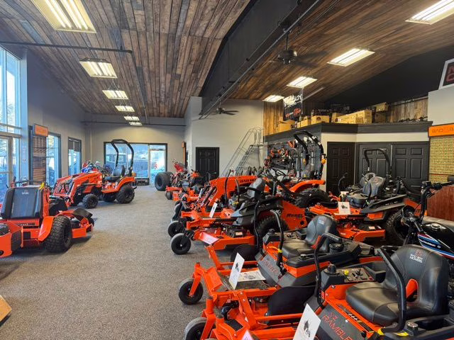 2026 Orange Bad Boy implement 7' Snow Pusher