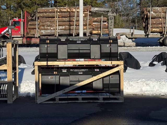 2026 Orange Bad Boy implement 7' Snow Pusher