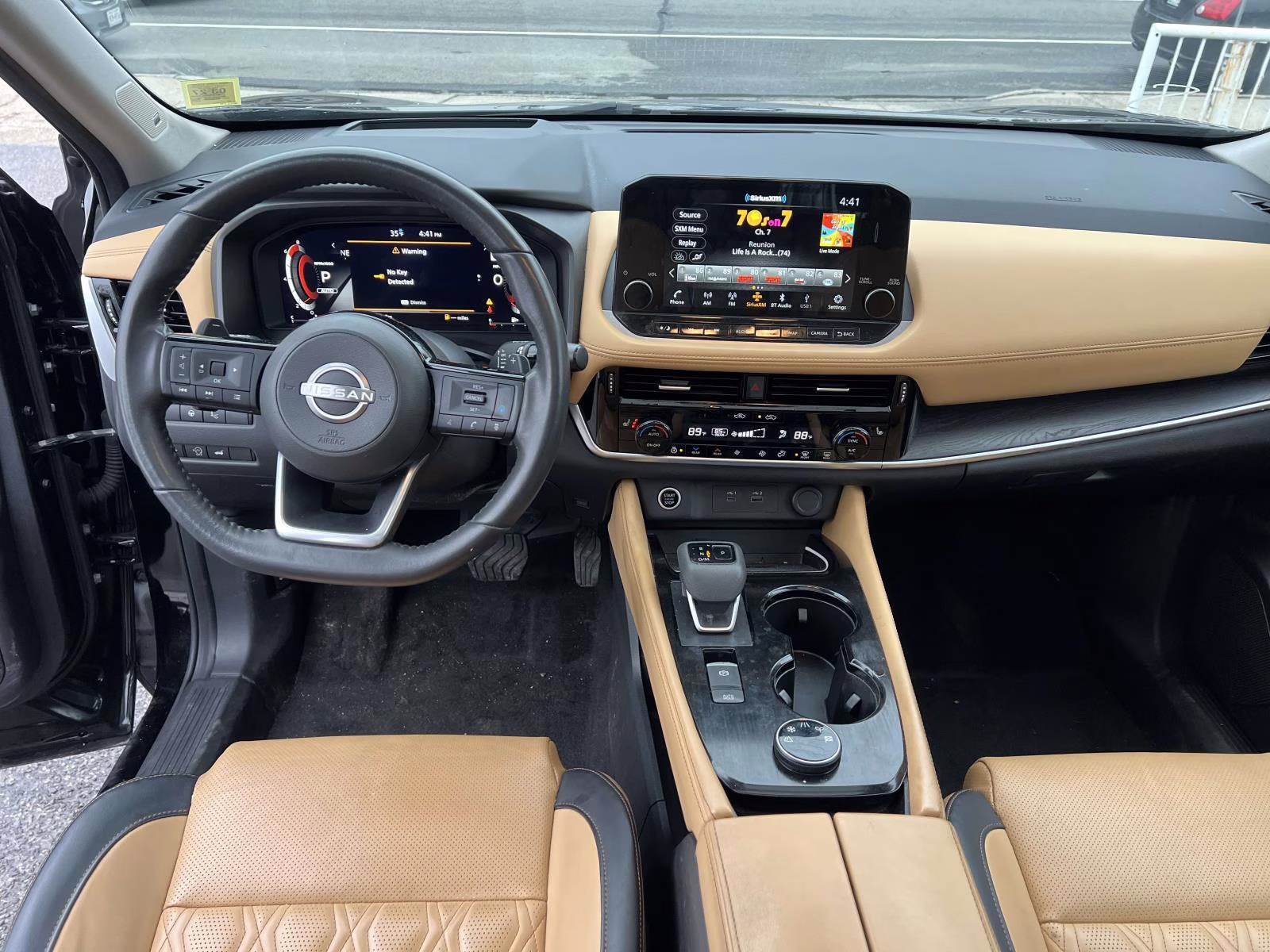 2023 Black Nissan Rogue Platinum AWD SUV