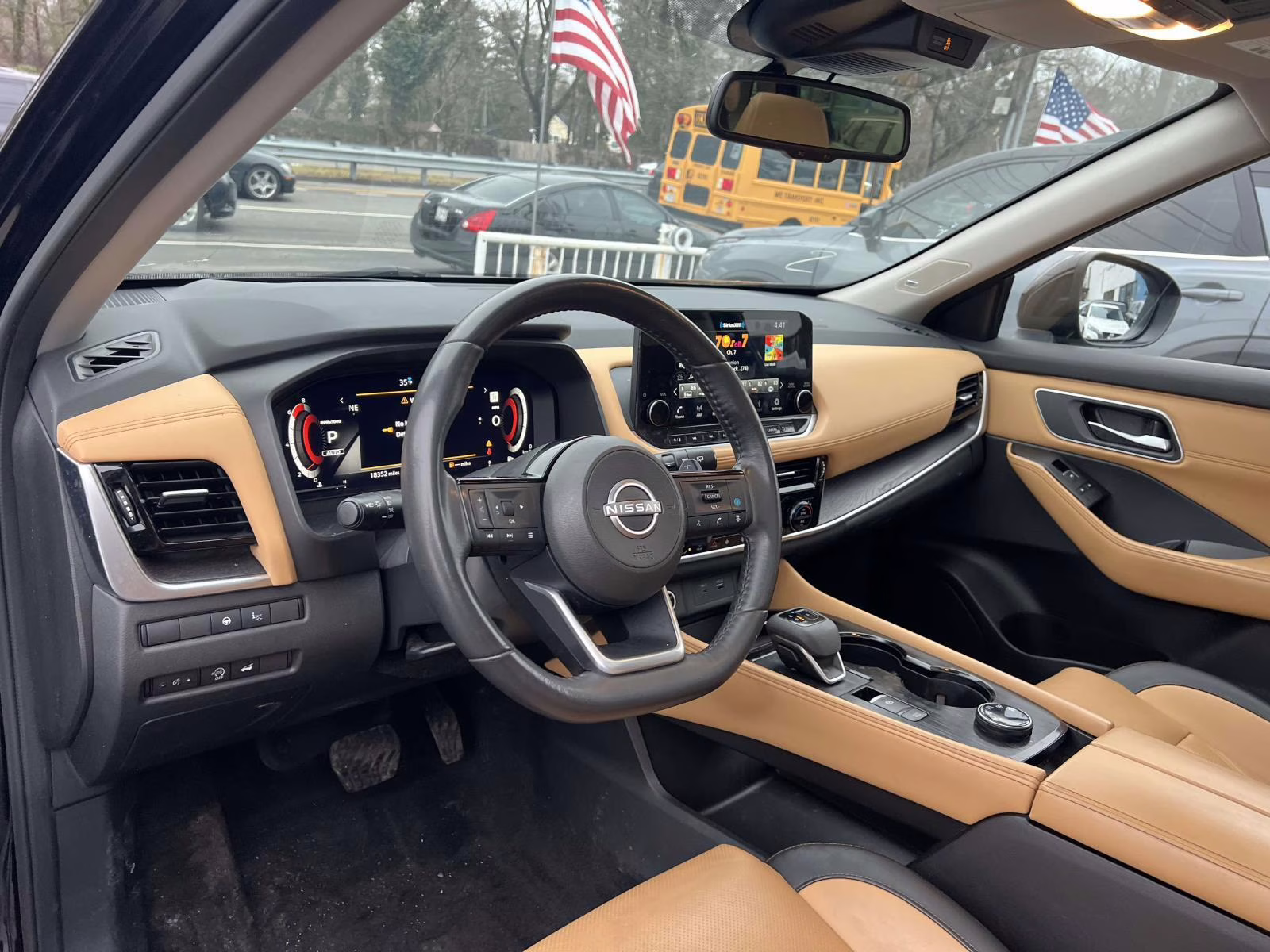 2023 Black Nissan Rogue Platinum AWD SUV