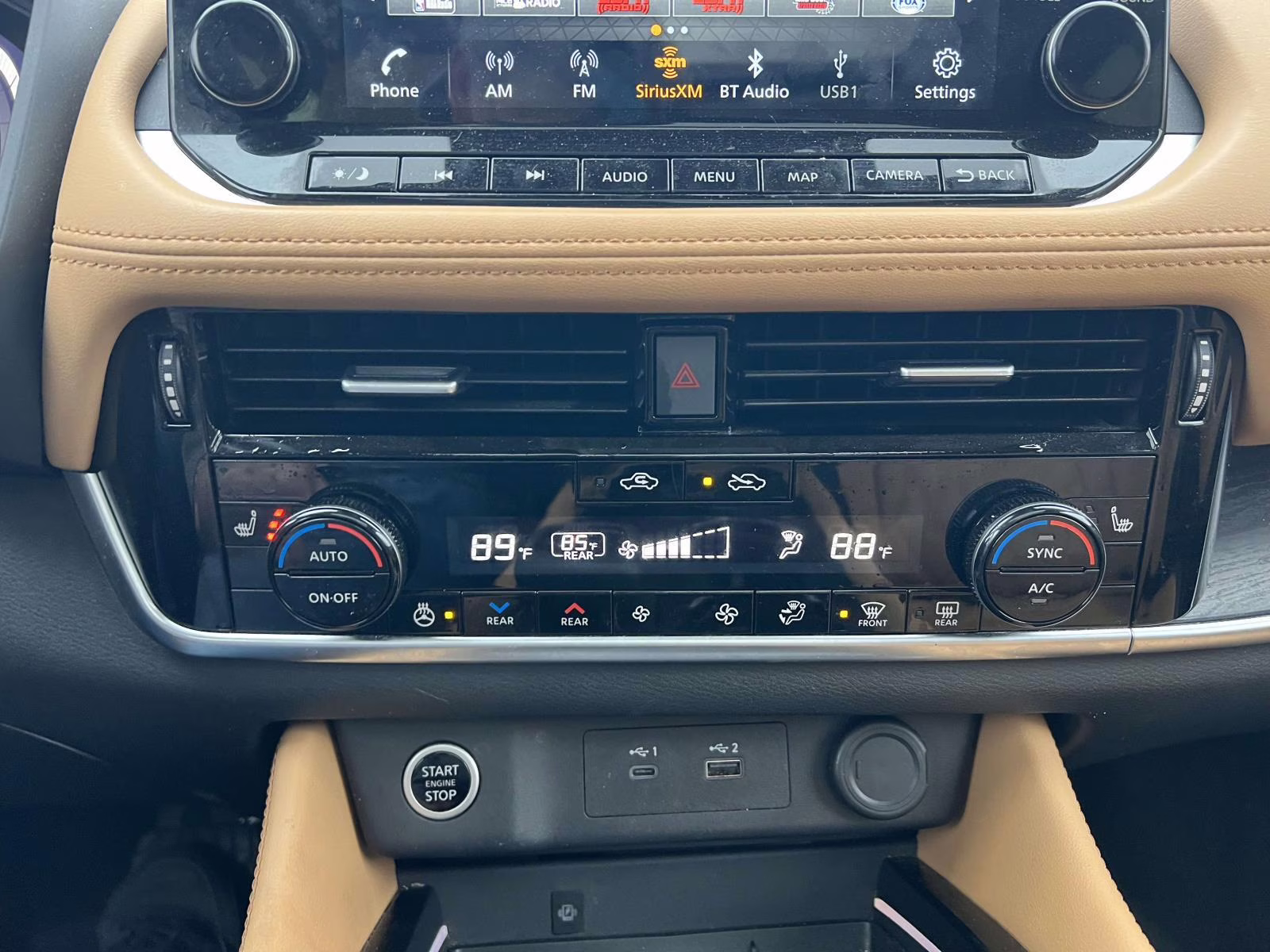 2023 Black Nissan Rogue Platinum AWD SUV