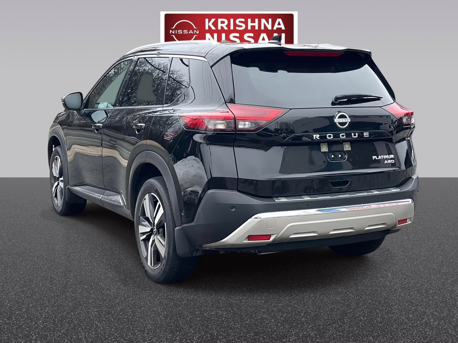 2023 Black Nissan Rogue Platinum AWD SUV