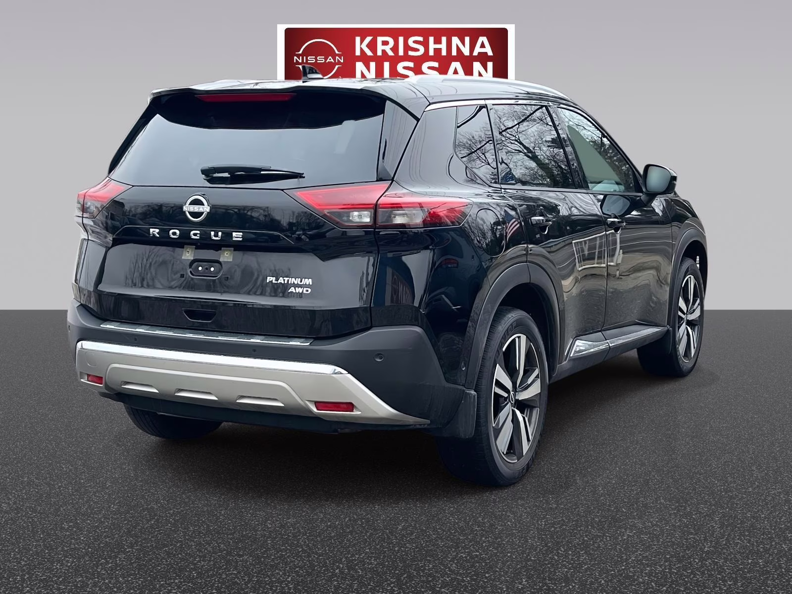 2023 Black Nissan Rogue Platinum AWD SUV