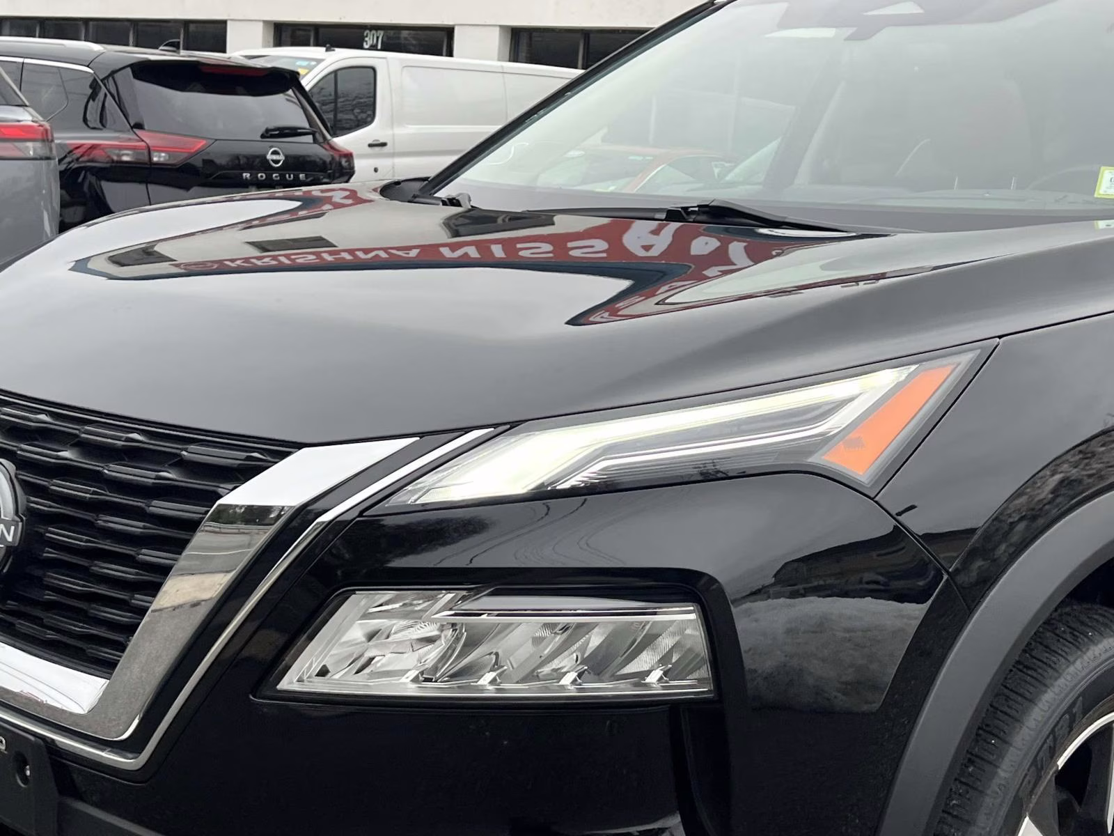 2023 Black Nissan Rogue Platinum AWD SUV