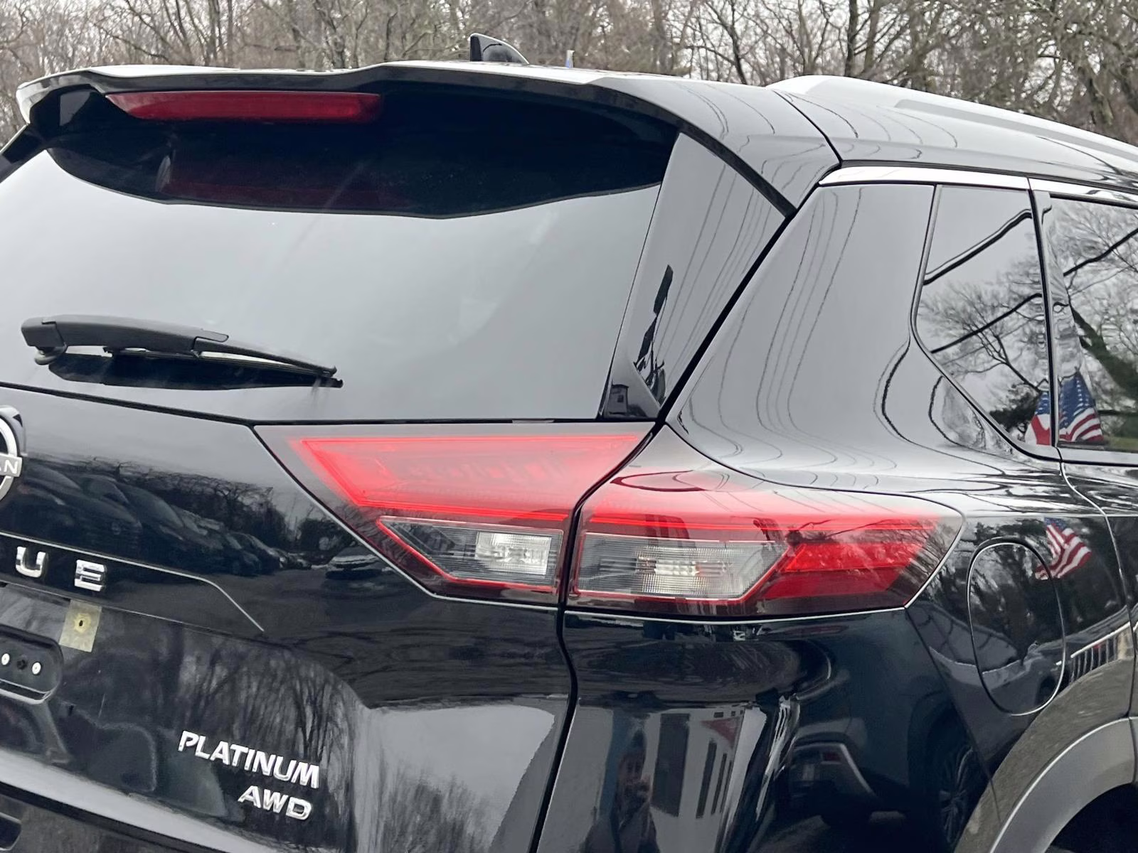 2023 Black Nissan Rogue Platinum AWD SUV