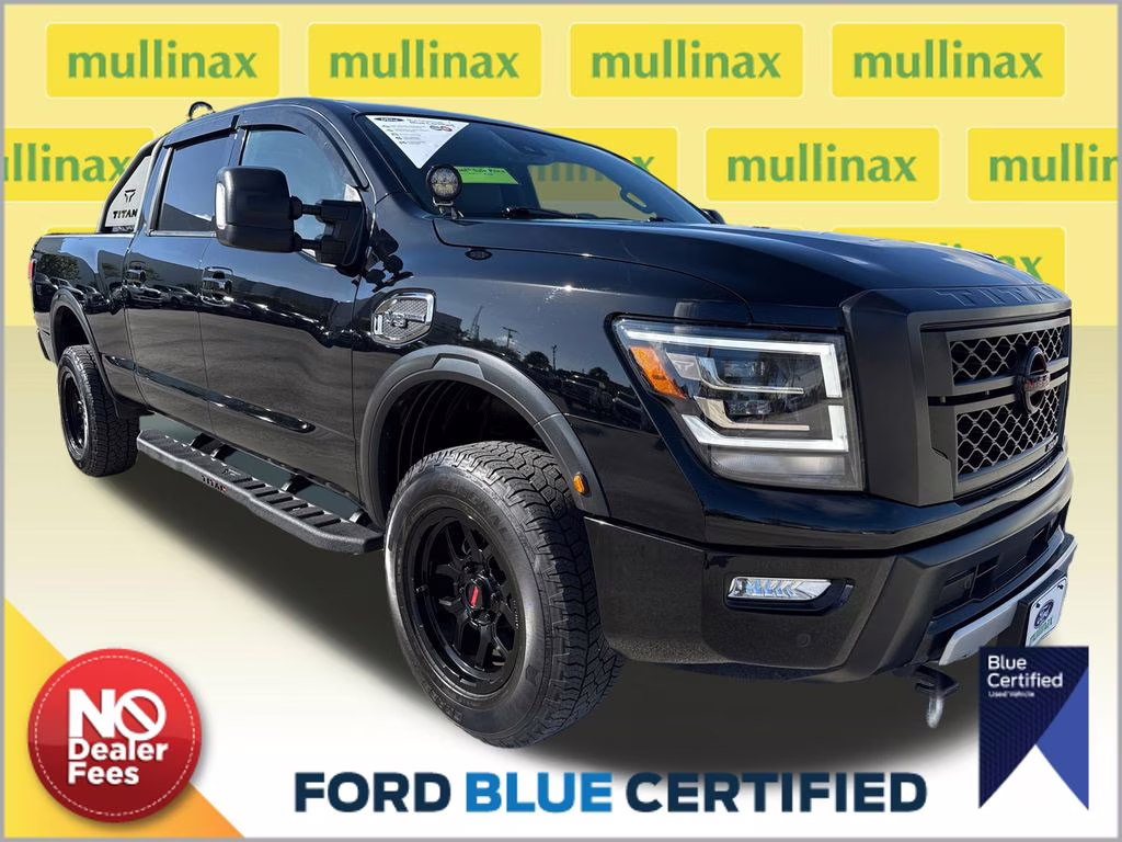 2024 Super Black Nissan Titan XD PRO-4X 4X4 Truck