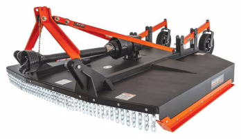 2026 Orange Bad Boy implement 7' Slip Clutch Rotary Cutter