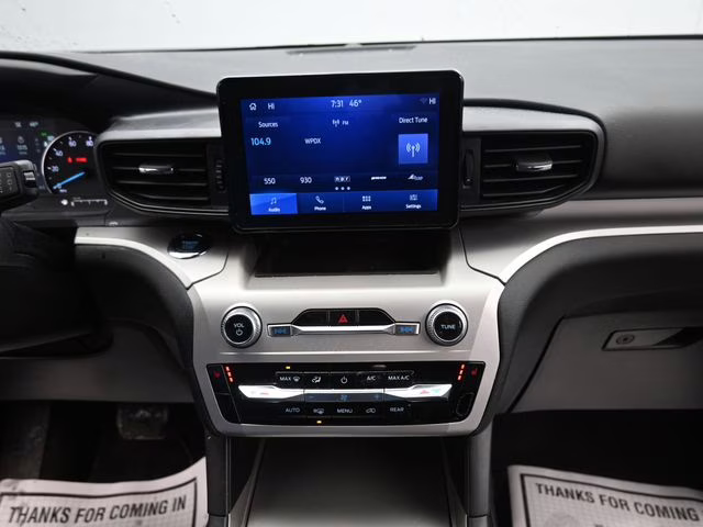 2023 Blue Metallic Ford Explorer XLT 4X4 SUV