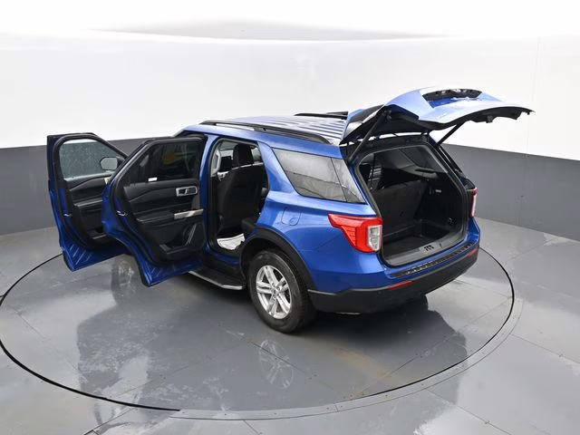 2023 Blue Metallic Ford Explorer XLT 4X4 SUV