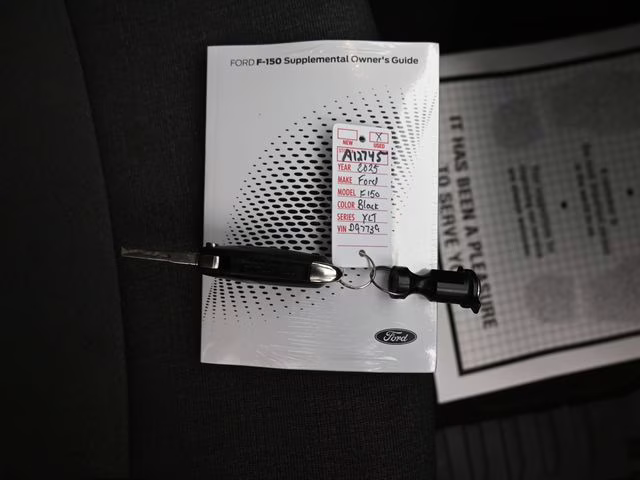 2025 Black Ford F-150 XLT 4X4 Truck