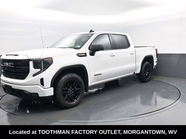 2025 White GMC Sierra 1500 Elevation 4X4 Truck