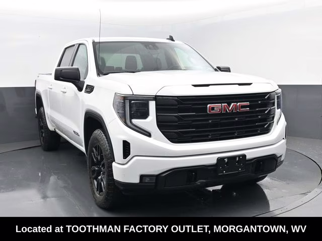 2025 White GMC Sierra 1500 Elevation 4X4 Truck