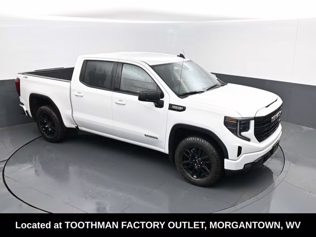 2025 White GMC Sierra 1500 Elevation 4X4 Truck