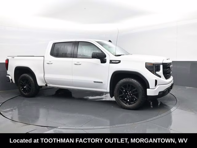 2025 White GMC Sierra 1500 Elevation 4X4 Truck