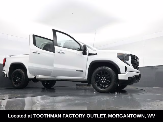 2025 White GMC Sierra 1500 Elevation 4X4 Truck