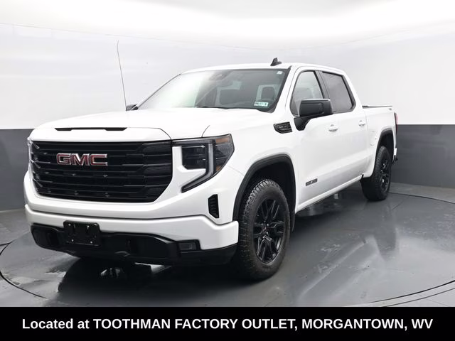 2025 White GMC Sierra 1500 Elevation 4X4 Truck