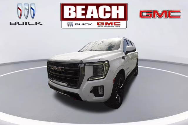 2024 Summit White GMC Yukon AT4 4X4 SUV