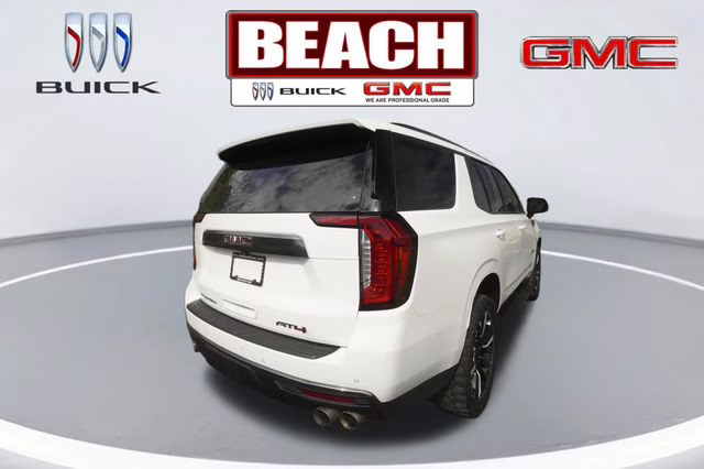 2024 Summit White GMC Yukon AT4 4X4 SUV