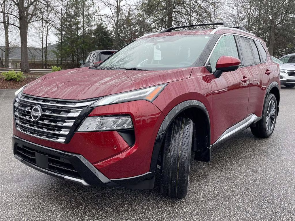 2026 Scarlet Ember Tintcoat Nissan Rogue Platinum AWD SUV
