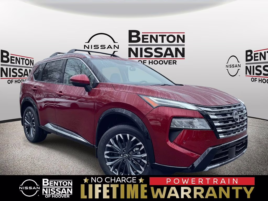 2026 Scarlet Ember Tintcoat Nissan Rogue Platinum AWD SUV