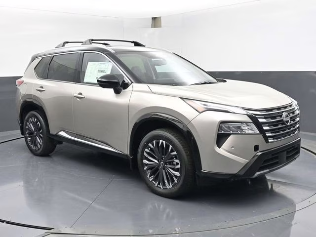 2026 Champagne Silver Metallic Nissan Rogue Platinum AWD SUV