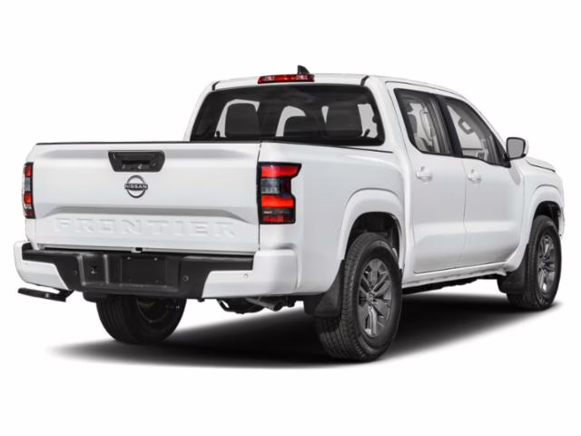 2026 Glacier White Nissan Frontier SV 4X4 Truck