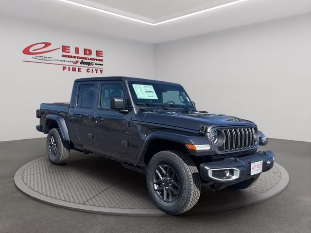 2026 Granite Crystal Metallic Clearcoat Jeep Gladiator Sport S 4X4 Truck