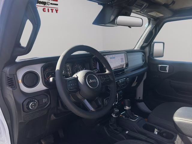 2026 Bright White Clearcoat Jeep Gladiator Sport S 4X4 Truck