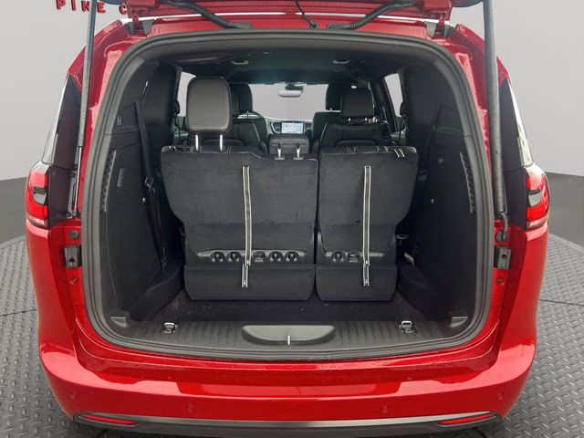 2026 Red Hot Pearlcoat Chrysler Pacifica Select AWD Van