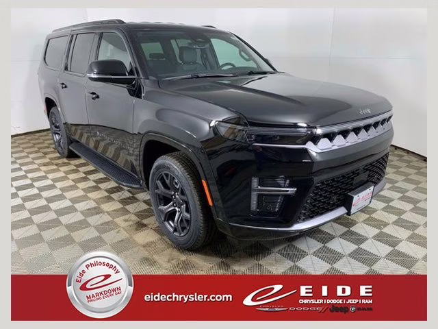 2026 High Gloss Black Jeep Grand Wagoneer L Limited Altitude 4X4 SUV