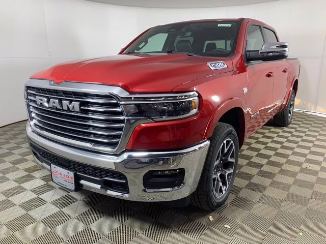 2026 Molten Red Pearlcoat Ram 1500 Laramie 4X4 Truck