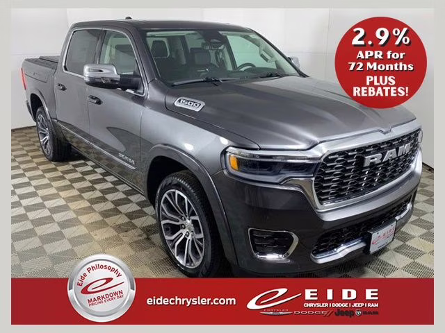 2026 Granite Crystal Metallic Clearcoat Ram 1500 Tungsten 4X4 Truck