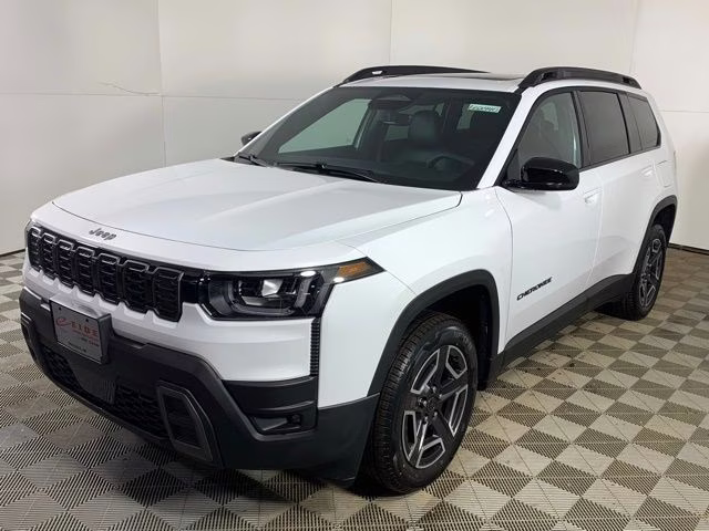 2026 Bright White Clearcoat Jeep Cherokee Limited 4X4 SUV