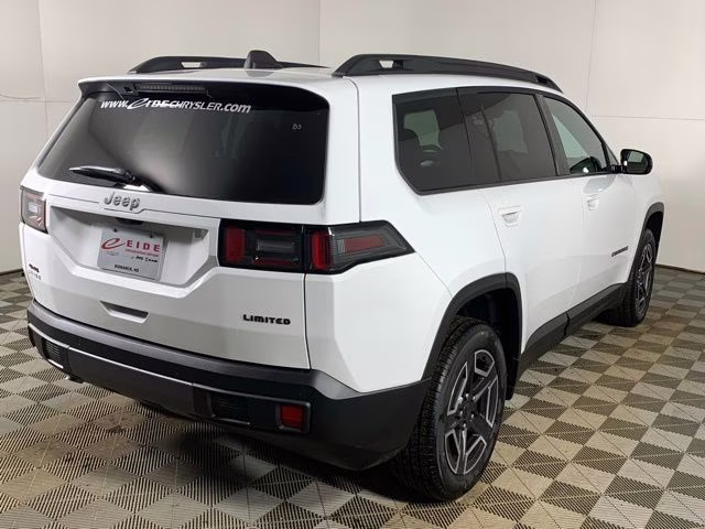 2026 Bright White Clearcoat Jeep Cherokee Limited 4X4 SUV