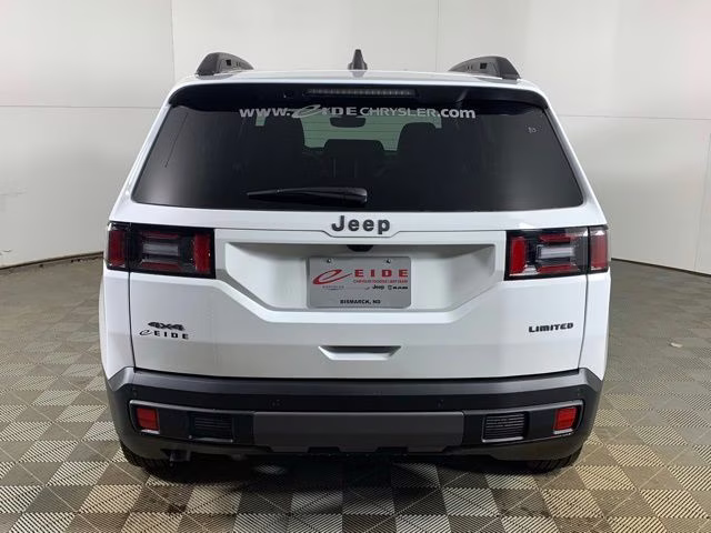 2026 Bright White Clearcoat Jeep Cherokee Limited 4X4 SUV