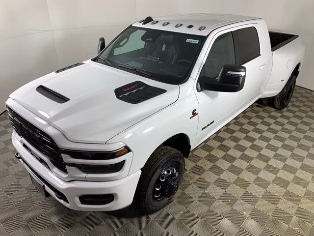 2026 Bright White Clearcoat Ram 3500 Laramie Night Edition 4X4 Truck