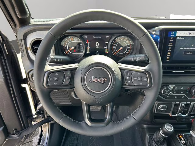 2026 Granite Crystal Metallic Clearcoat Jeep Gladiator Sport S 4X4 Truck