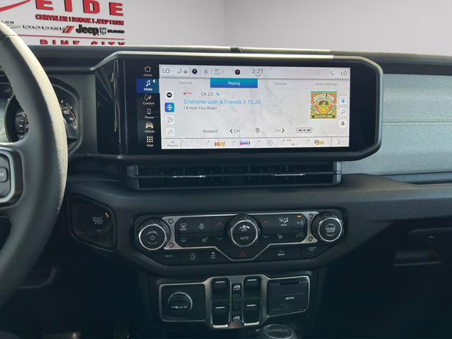 2026 Granite Crystal Metallic Clearcoat Jeep Gladiator Sport S 4X4 Truck