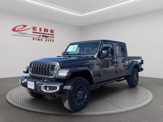 2026 Granite Crystal Metallic Clearcoat Jeep Gladiator Sport S 4X4 Truck
