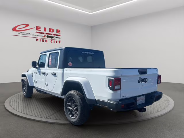 2026 Bright White Clearcoat Jeep Gladiator Sport S 4X4 Truck