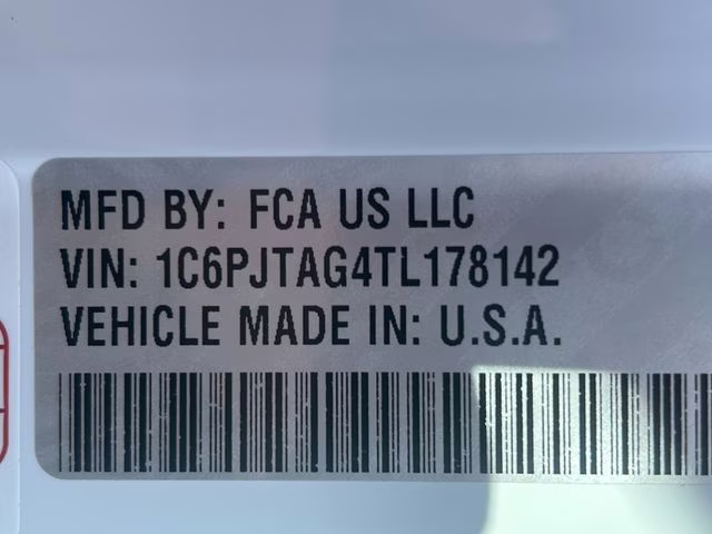 2026 Bright White Clearcoat Jeep Gladiator Sport S 4X4 Truck